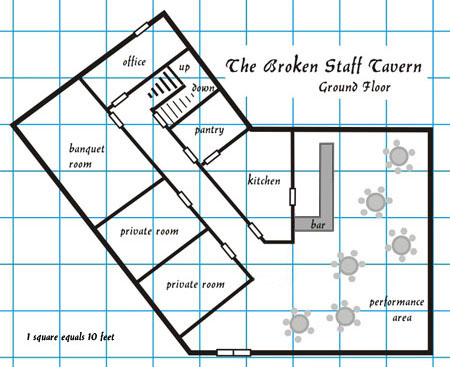 The Broken Staff - 1st floor