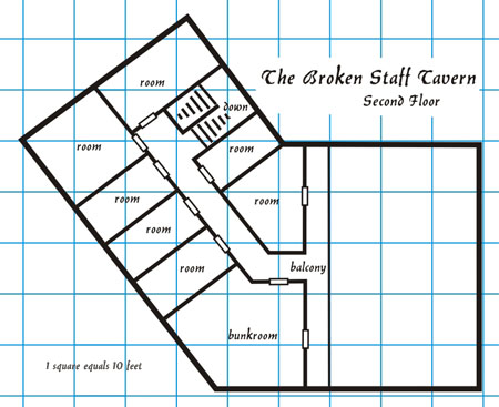 The Broken Staff - 2nd floor